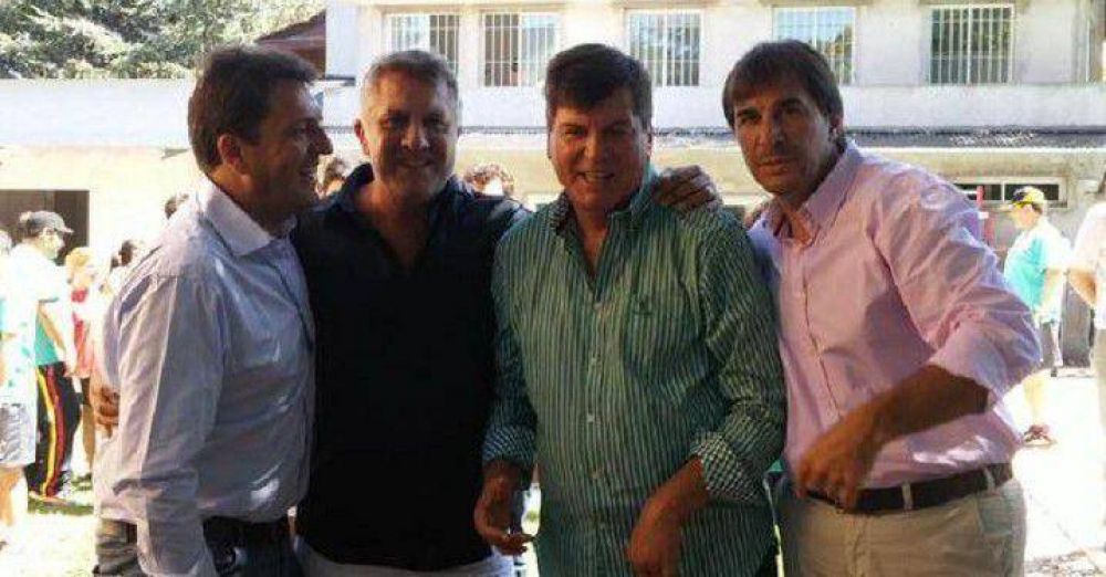 EL SENADOR PALLARES JUNTO A MASSA EN MAR DEL PLATA