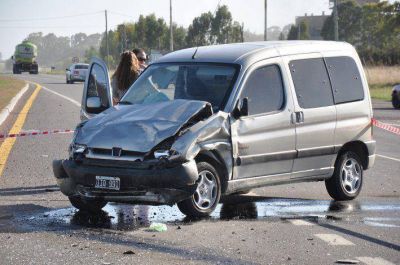 Al menos 40 personas murieron en siniestros viales en el cruce de Sierras Bayas