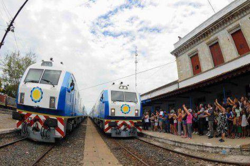Todo listo para que el tren llegue a Jun�n