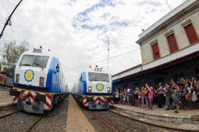Todo listo para que el tren llegue a Jun�n