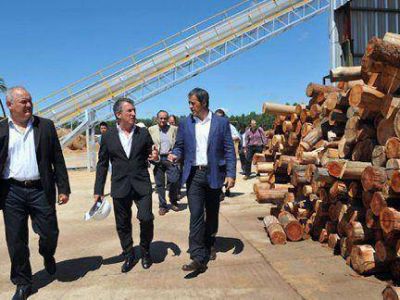 Inauguraron una f�brica de pellets para la producci�n de energ�a en Concordia