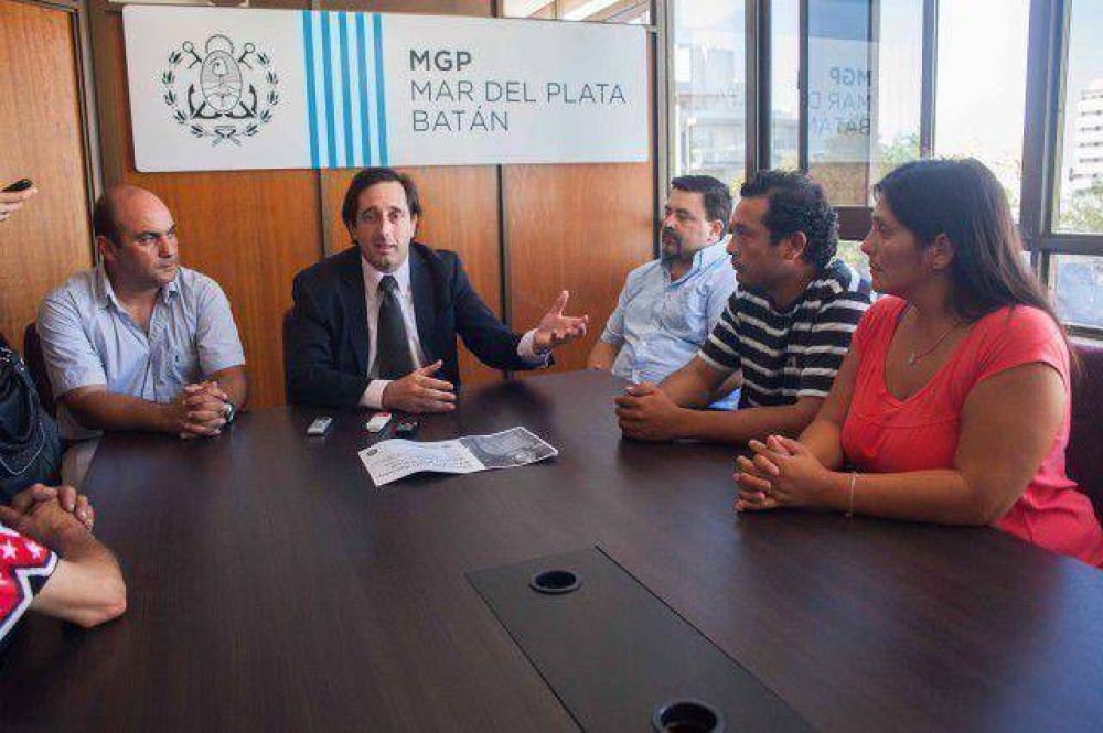 Autoridades municipales recibieron a Franco Pacheco y su familia