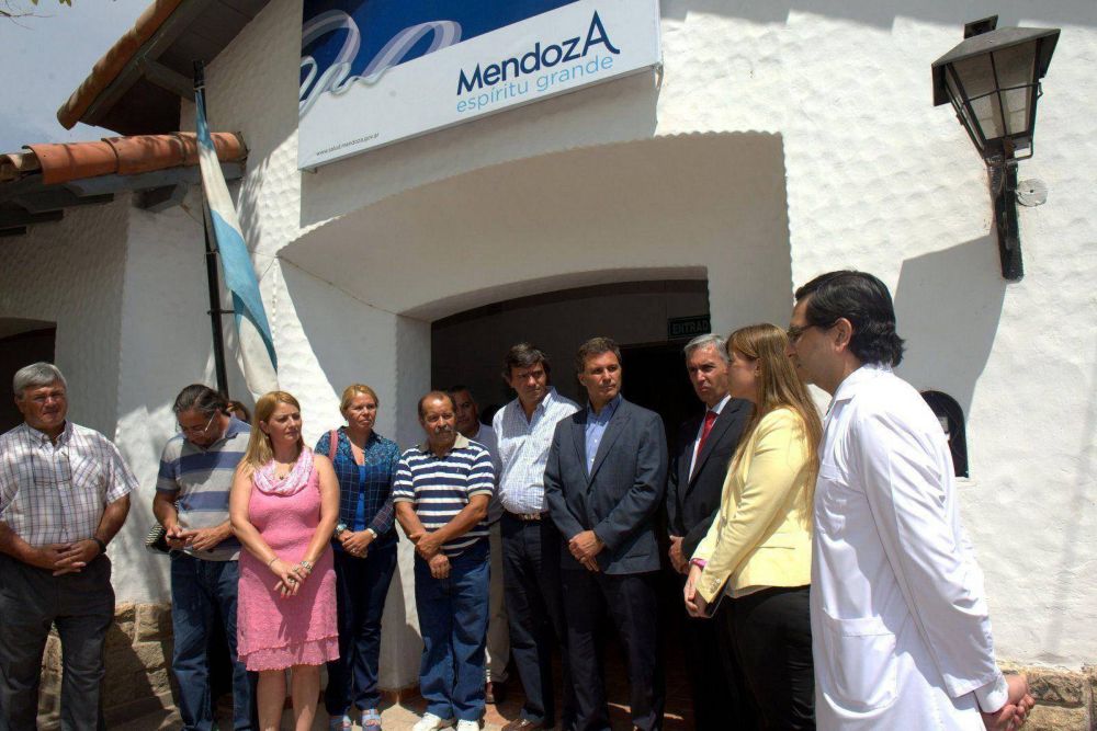 Roby inaugur las obras de ampliacin y refuncionalizacin del Centro de Salud de Potrerillos