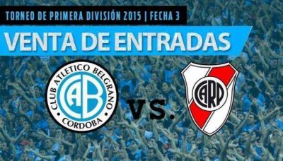 Todo sobre la venta de entradas para Belgrano-River