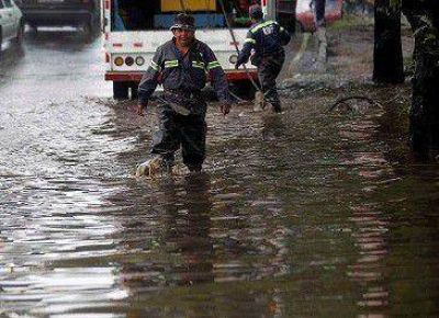 Balnearia colapsada por 300 mm de lluvia (hay 80 evacuados)