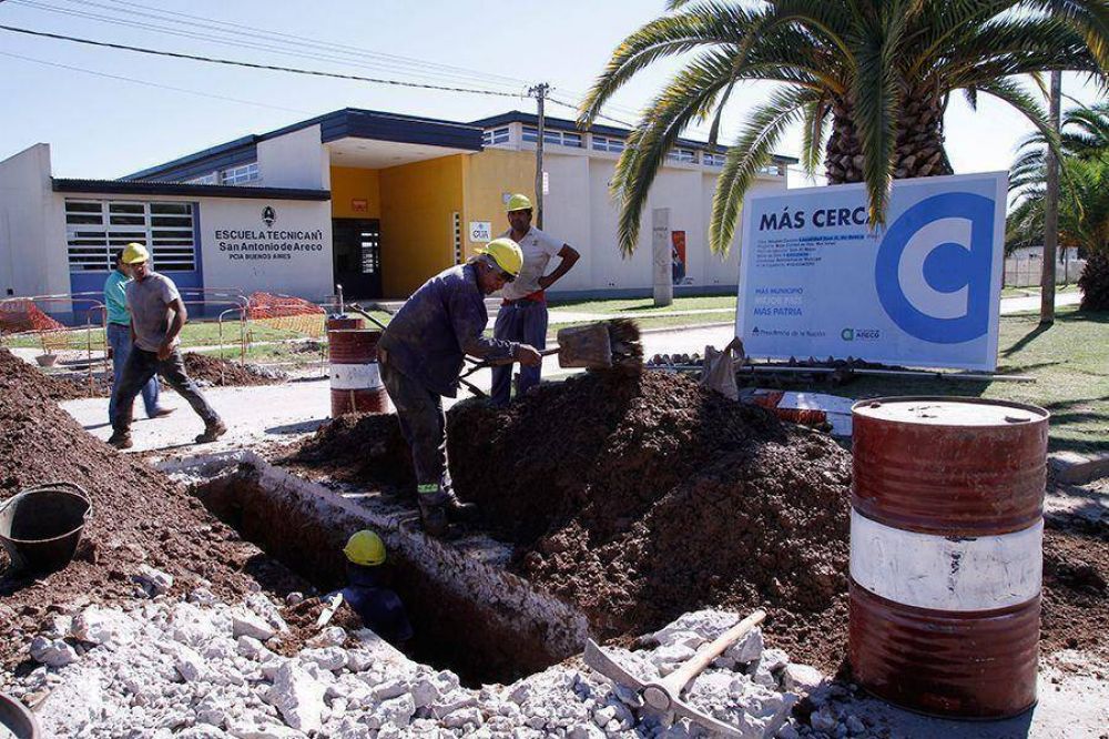 Comenz� la esperada obra Masterplan de Cloacas zona centro