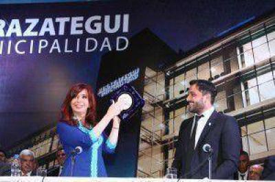 Dura�ona acompa�� al precandidato a Gobernador Patricio Mussi y a la Presidenta Cristina Kirchner