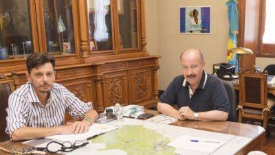 Inza se reuni� con un representante del Ministerio de Agricultura