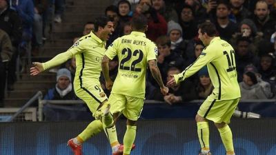 Barsa gan� en Manchester pero Messi se fue con un sabor amargo