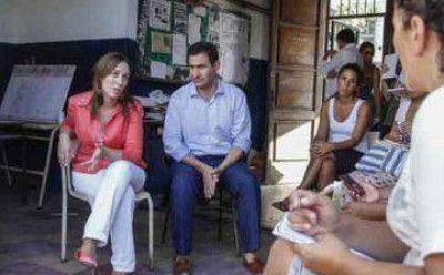 Vidal visit� Glew y puso como ejemplo la educaci�n p�blica porte�a	