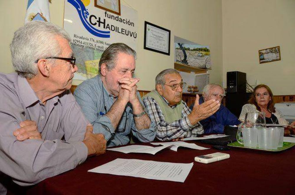 FuChad: �con la situaci�n del r�o Salado, la pol�tica h�drica no puede ser el silencio�