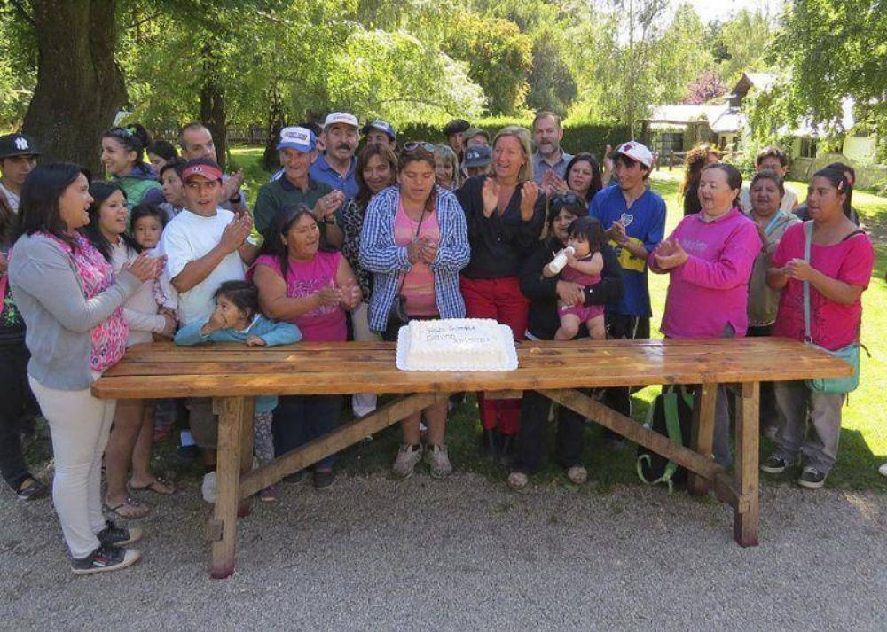 La Intendenta particip� del cumplea�os de Camino Abierto