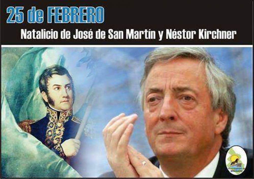 En un aviso institucional la Municipalidad compara a Kirchner con San Martn
