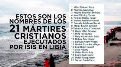Iglesia Ortodoxa reconocer� oficialmente como m�rtires a los 21 cristianos decapitados por ISIS