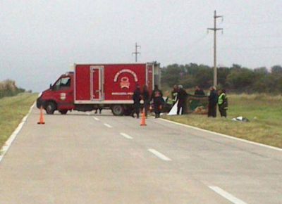 Madre e hijo murieron en un vuelco cerca de La Toma