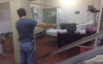 Para ampliar la capacidad, avanzan con las obras de remodelaci�n del Hospital Maternal Meisner