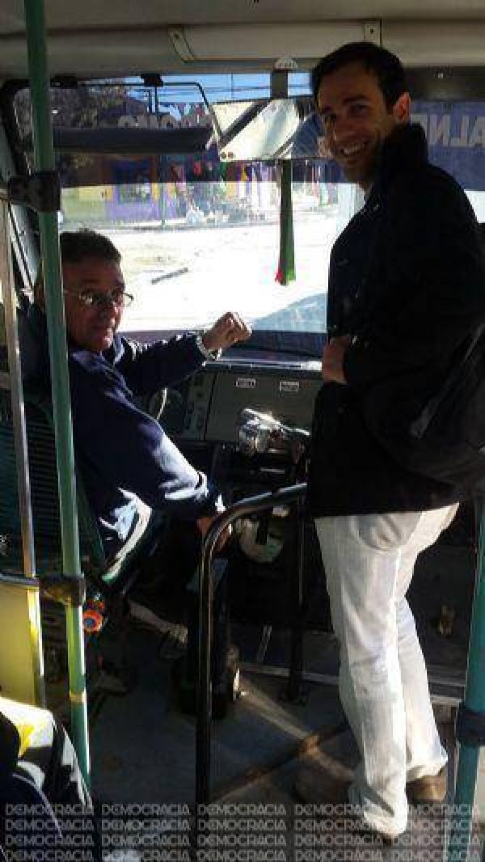 Para Petrecca, el municipio �no tiene voluntad pol�tica� para que haya micros