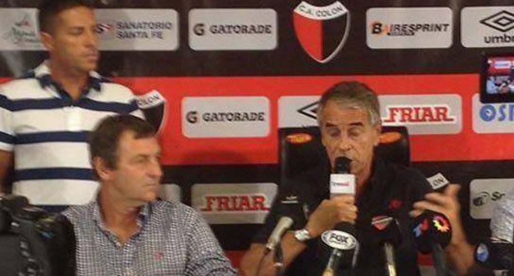 Vega renunci� al cargo de presidente de Col�n