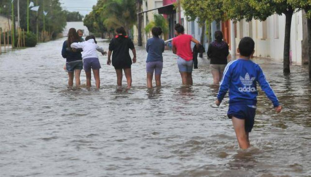 El agua no da respiro en toda la provincia