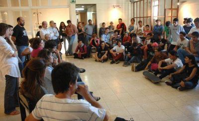 Los bikers en el Concejo Deliberante
