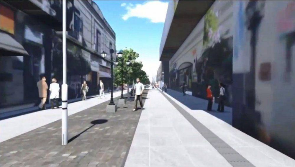 Se retoman las obras en las peatonales