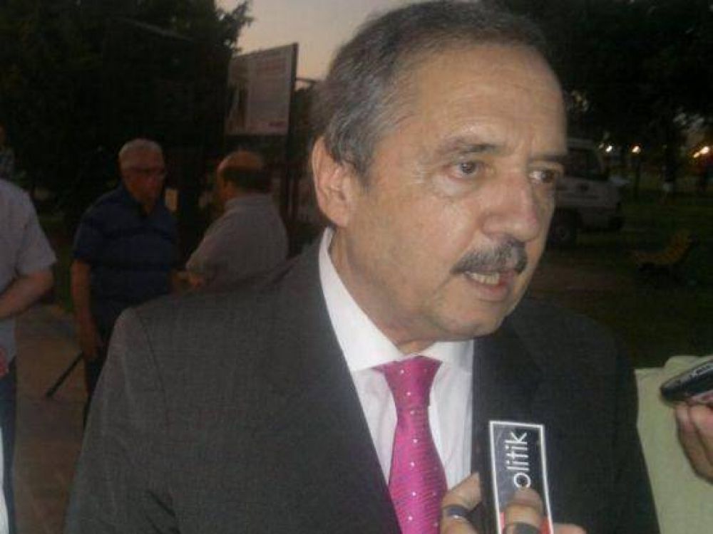 Ricardo Alfonsn visit Berisso: La UCR ser la que consagre al presidente