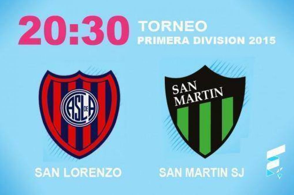 San Lorenzo quiere seguir de racha ante San Martn de San Juan