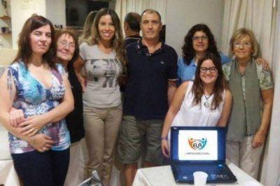Coordinadora de la Asociaci�n de Esclerosis Lateral Amiotr�fica (ELA) visita familias marplatenses