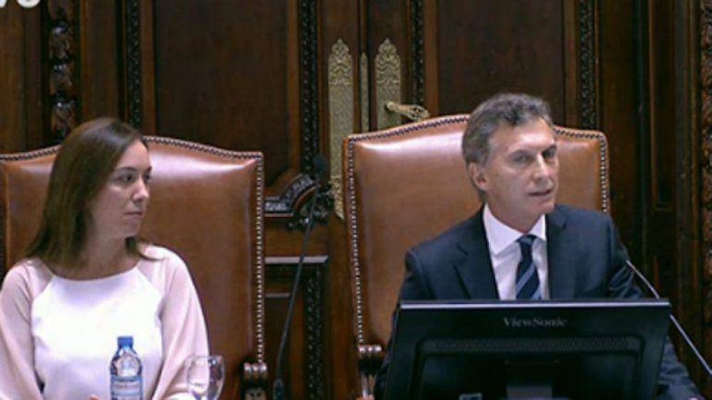 Macri dio su �ltimo discurso en la Legislatura: 