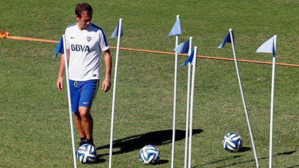 Boca: tres lesiones en tres d�as preocupan a Arruabarrena