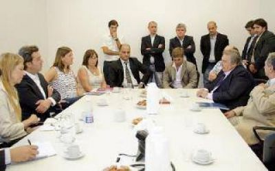Giorgi se reuni� con industriales en Luj�n