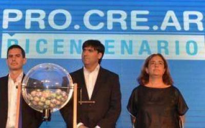Pro.Cre.Ar: Bossio sorte� lotes en Olavarr�a