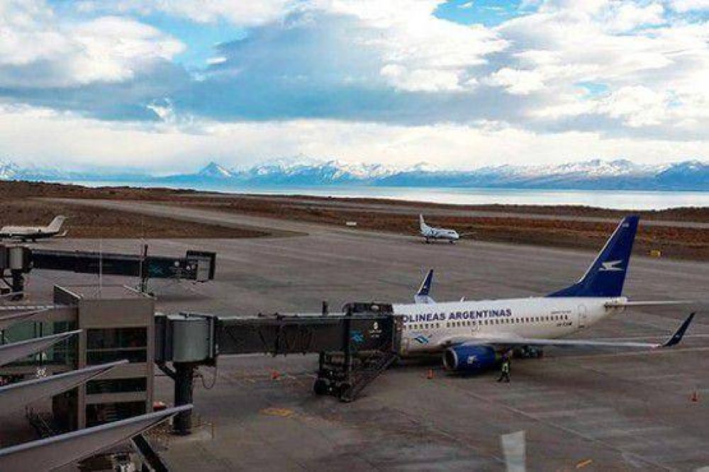 Aerol�neas Argentinas inaugura vuelos directos desde Rosario a El Calafate