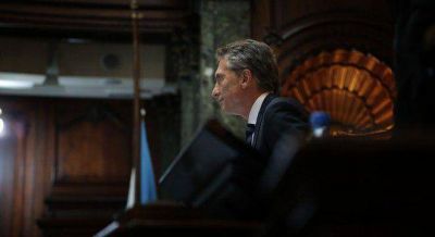 Macri se despide con un mensaje a Michetti: 