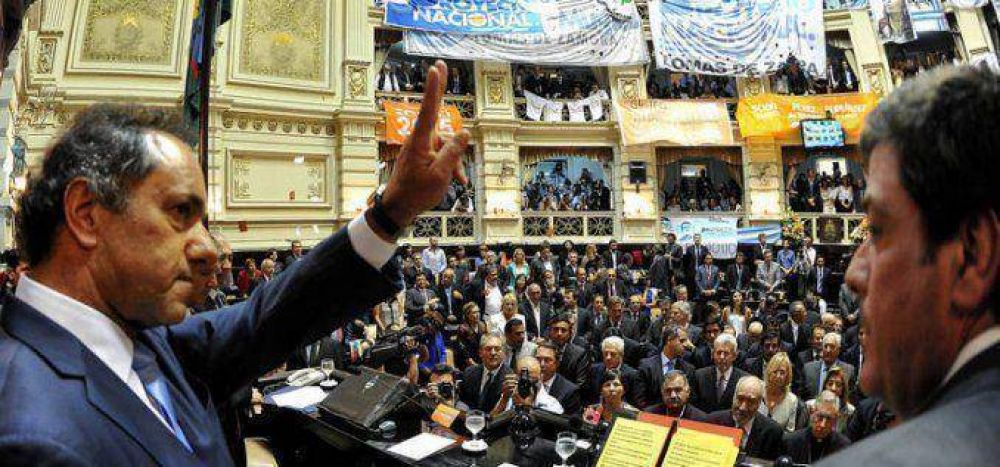 Scioli inaugurar� el nuevo per�odo de sesiones ordinarias en la Legislatura bonaerense