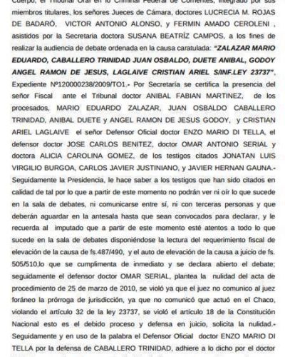Corrientes: absolvieron a cuatro personas imputadas por narcotrfico