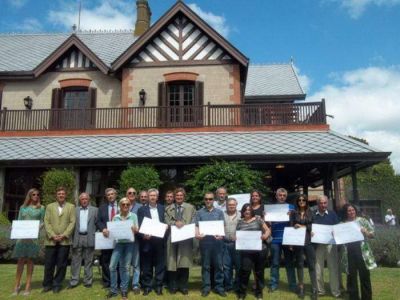 Autoridades del Colegio de Arquitectos recibieron el Diploma de Honor a la Preservaci�n Patrimonial