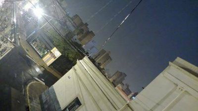Fuerte tormenta el�ctrica sobre la Ciudad de Santa Fe