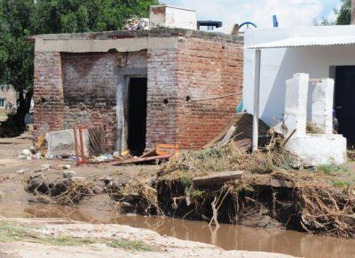 Calculan que entre Quines y Luj�n deber�n reconstruir unas 100 casas
