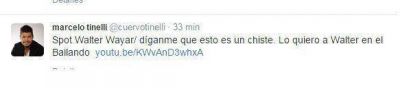 Tinelli quiere a Wayar en el Bailando