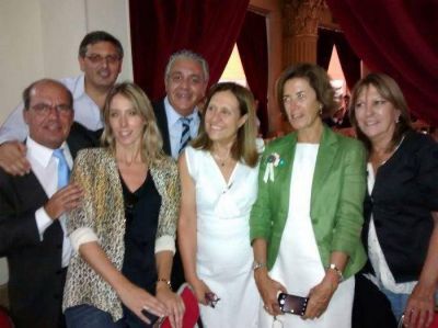Abarca estuvo en el Congreso para el discurso de la presidente