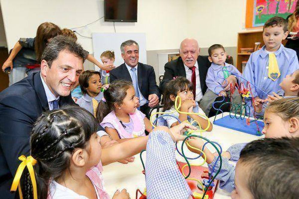 Massa en Hurlingham: �Necesitamos m�s educaci�n y menos timba�
