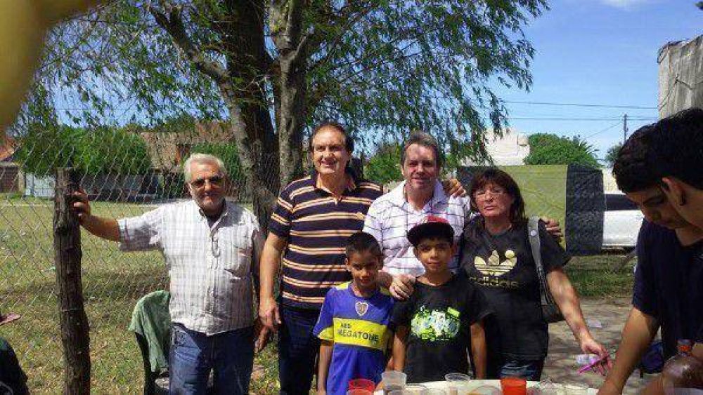 Serebrinsky visit� un club de barrio 
