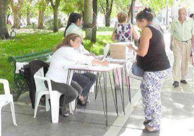 Primer d�a de votaci�n del Presupuesto Participativo