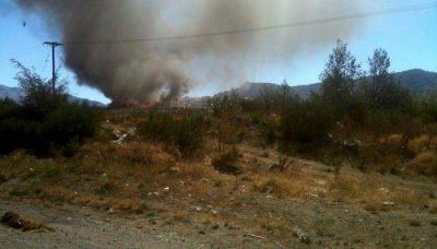 Nuevo incendio en el Vertedero municipal