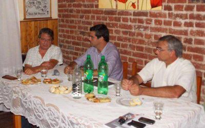 Cisterna en Gaiman con Garc�a Aranibar