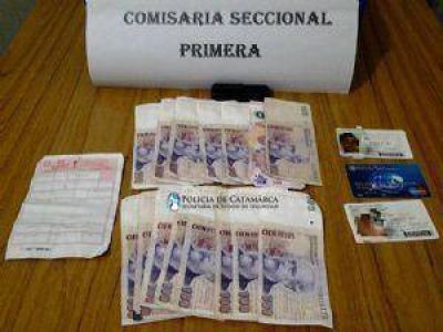 Rob� en Recreo, subi� a un colectivo, y fue atrapada en esta Capital