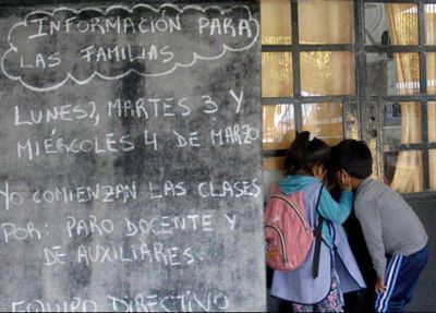 GOBIERNO: APLICAR�N DURAS SANCIONES A LOS QUE ADHIRIERON AL PARO