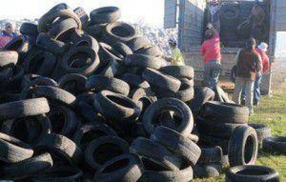 En 5 lugares de Crespo se podr�n depositar los neum�ticos en desuso de veh�culos