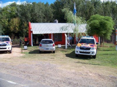 Monte: Inauguraci�n del destacamento rural en Videla